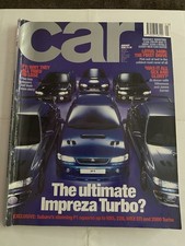 CAR magazine 01/2000 featuring Subaru Impreza P1, RB5, 22B & WRX, Lotus 340R