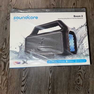Anker Soundcore  Boom 2  80W Portable Bluetooth Outdoor Waterproof Speaker 24hr