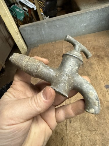 Antique 1800s Farmhouse Bathroom Water Spout Faucet Spigot New York No 4 NY USA - Bild 5 von 20