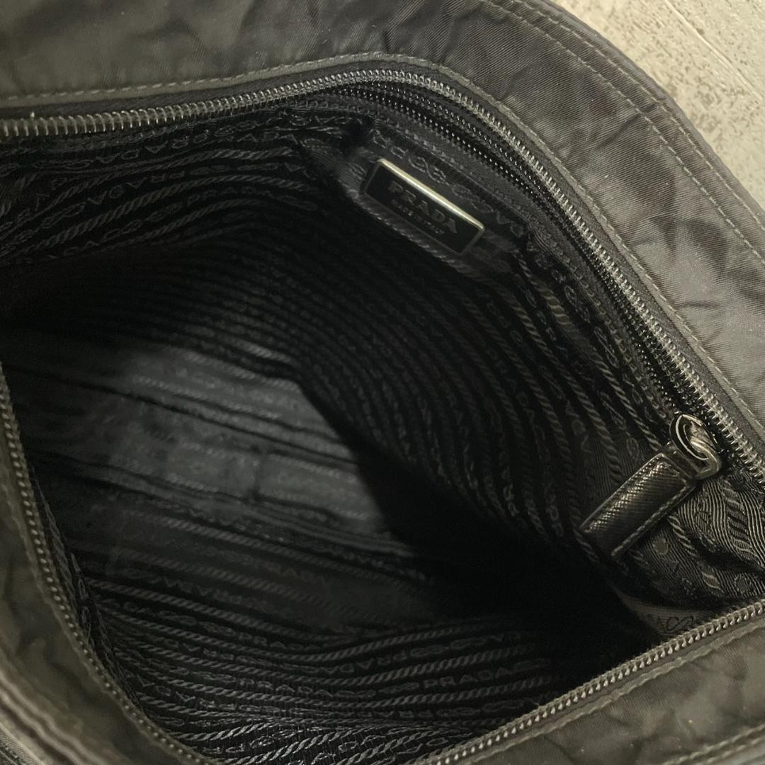 PRADA shoulder bag PRADA crossbody bag VA0627 good condition black thumbnail 9