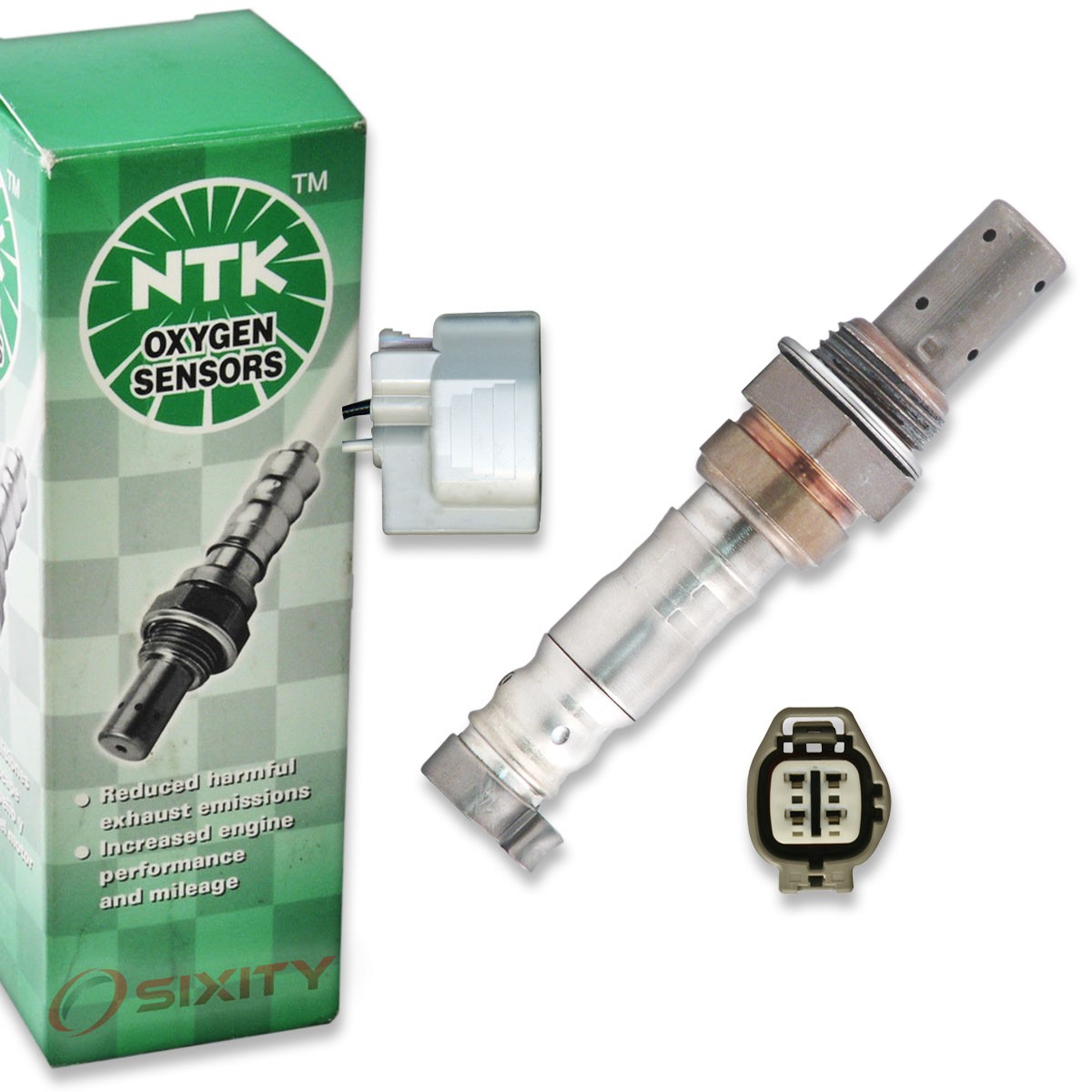 NGK NTK Downstream Front Oxygen Sensor for 2009-2014 Toyota Venza 3.5L V6 O2 mj