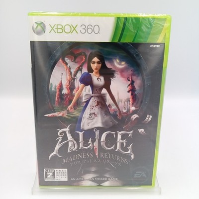 Alice the Madness Returns Microsoft Xbox 360 Japan CIB Complete Sealed