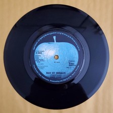 Beatles Ringo Starr UK 45 R 5944 Blue Apple BACK OFF BOOGALOO / BLINDMAN