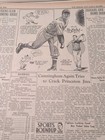 JUNE 18, 1937 NEWSPAPER PAGE #2150- WILLIS HUDLIN, CLEVELAND INDIANS BASEBALL ⚾ — photo 2