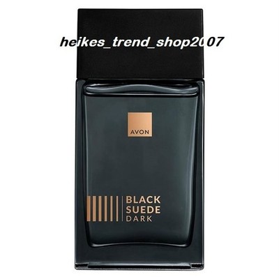AVON Black Suede Dark EDT Spray 100 ml NEU holzig-ledrig-geheimnisvoll Maxi