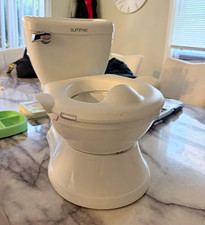Summer Toddler Potty Training Potty Chair Toilet, White Unisex