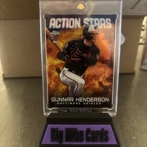 2023 Topps Chrome Update Series - Action Stars Gunnar Henderson #ASC-2 (RC)