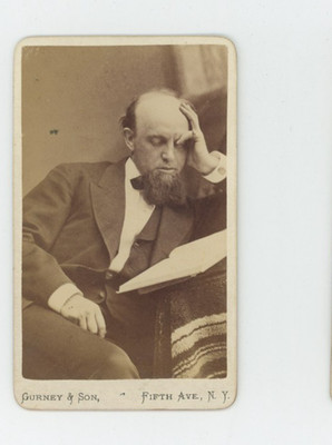 Vintage CDV  Marcus M. Pomeroy partisan newspaper publisher & Wisconsin pioneer