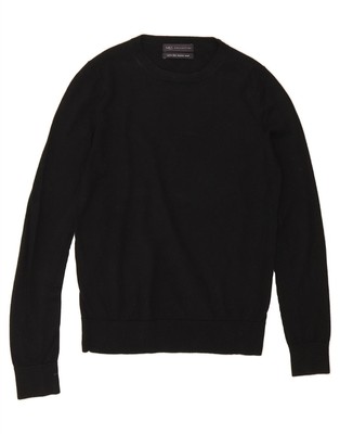 Marks & Spencer Damenpullover Pullover Rundhals UK 8 Small schwarz AV09