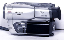 Canon ES50 ES50A 8mm Video8 Camcorder VCR Player Camera No Charger