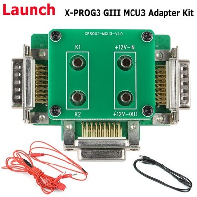 Launch X431 MCU3 Adapter Used with X-PROG3 GIII /X431 V, X431 V+, Pro5, Pros