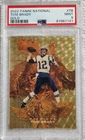 2022 Panini The National Convention TB Tom Brady Gold Vinyl Patriots #4/10 PSA 9