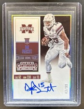 2016 Panini Contenders Draft Picks Dak Prescott RC Bowl Ticket Rookie Auto #/99