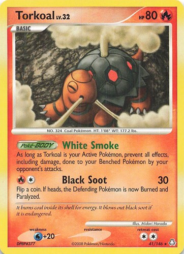 Torkoal Rare Legends Awakened 41/146 LP