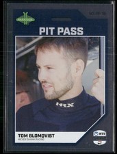Tom Blomqvist 2024 Parkside IndyCar Pit Pass #PP-TB