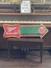 Vintage Miller High Life Metal Tin Sign 36x11 Man Cave