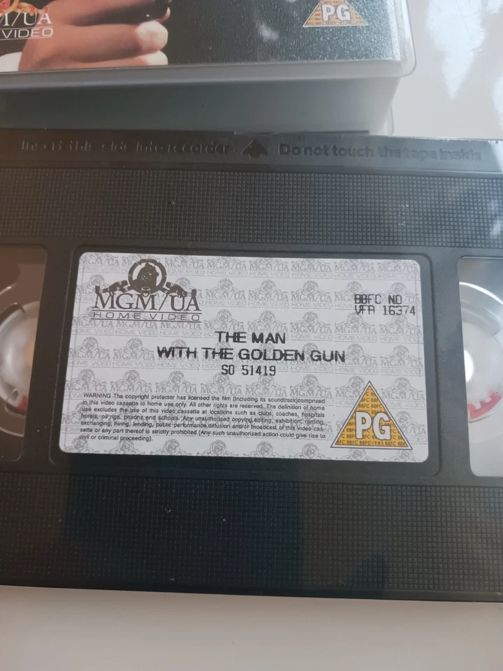 James Bond The Man With The Golden Gun VHS UK PAL MGM/UA 1996 Sealed Tape 007 - Image 3 of 4