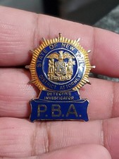 New York ⭐️ District Attorney ⭐️ NYPD Detective Lapel