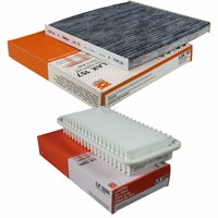 Mahle / Knecht Set Filterpaket Innenraumfilter LAK 157 Luftfilter LX 1286