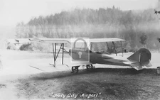 Holy City Airport Biplane Santa Cruz California CA - Reprint