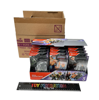 Mattel Mega Construx HEROES SERIES 3 CASE Of 21 Figures