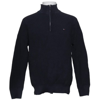 Tommy Hilfiger, Strickpullover, Größe: XL, Blau, Baumwolle/Polyester #Npc