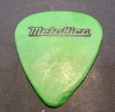 1990s Metallica Tour Used Guitar Pick!