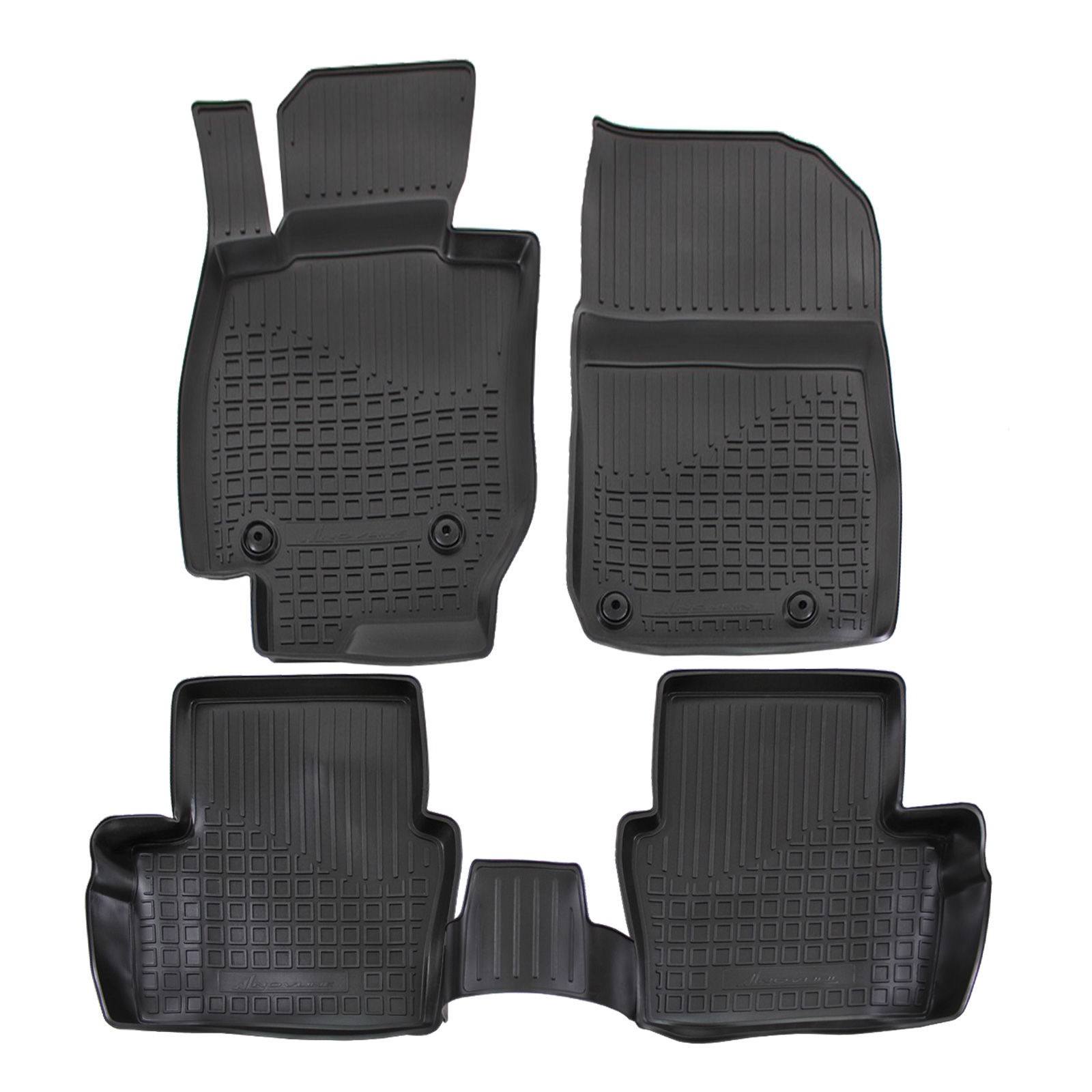 Tapis de sol en caoutchouc Mazda CX-5 2011-2016 idéal pour sorties nature et boue 4pcs