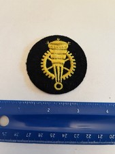 WWII German Kriegsmarine EM blocking weapons mechanic career sleeve insignia