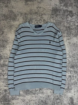 Polo Ralph Lauren Vintage Herren Pullover – Hellblau - Bild 1 von 4