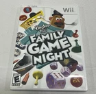 Hasbro Family Game Night (Nintendo Wii, 2008) Complete CIB