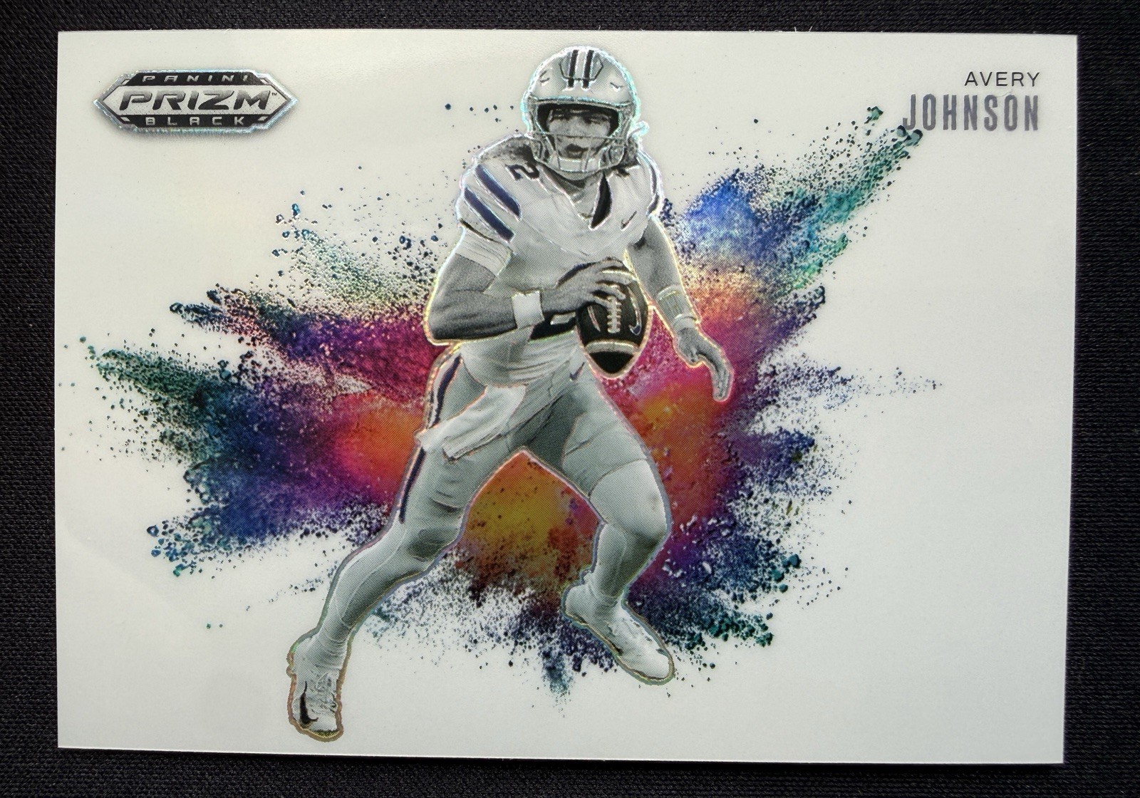 2025 Panini Prizm Black - Avery Johnson - Color Blast 🐆 KSU WILDCATS