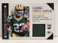 2013 Rookies & Stars Freshman Orientation Materials Johnathan Franklin Rookie RC
