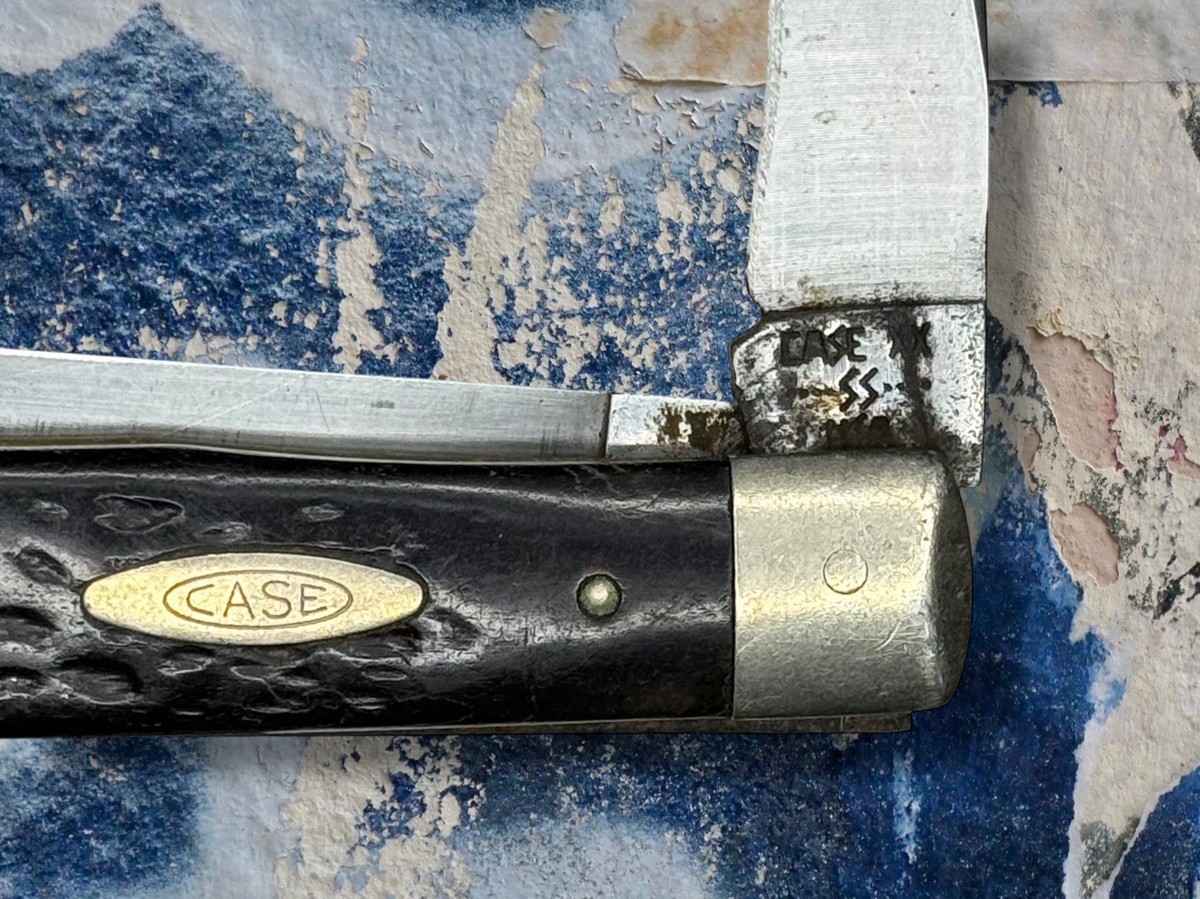 CASE XX 6254 SSP Year 1982 Trapper Razor Edge Brown Jigged Bone