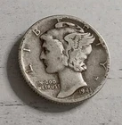 1941-D Mercury Dime - 90% Silver - Free Shipping! #3