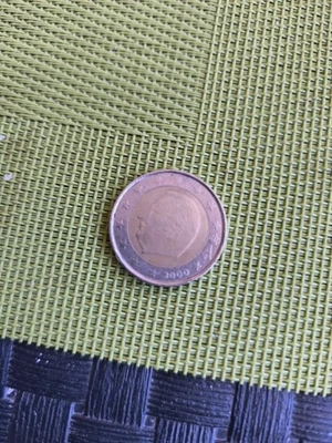 2 euro BELGIQUE de 2000 Scellé ERREUR De Frappe - Photo 1/3