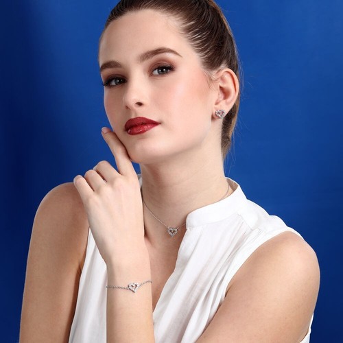 Bracciale MORELLATO donna Tesori argento 925 - cuore bianco SAIW131 - Imagen 7 de 7