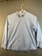 Brooks Brothers Shirt Mens Extra Large Blue All Cotton