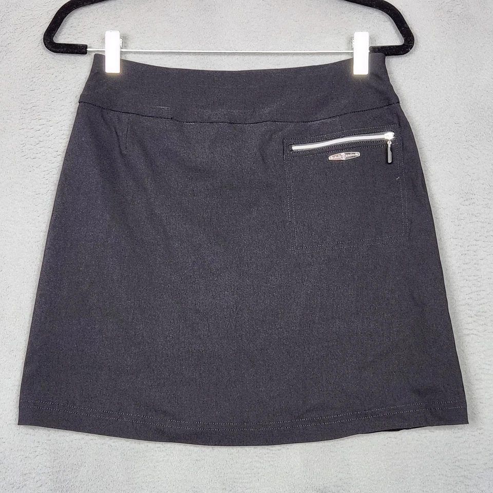 Saia de golfe JAMIE SADOCK feminina 4 elástica bolsos desempenho roupa ativa - Imagem 2 de 4