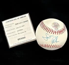Scott Rolen Autographed Baseball Hidden Authentics June 24 1997 w/ COA