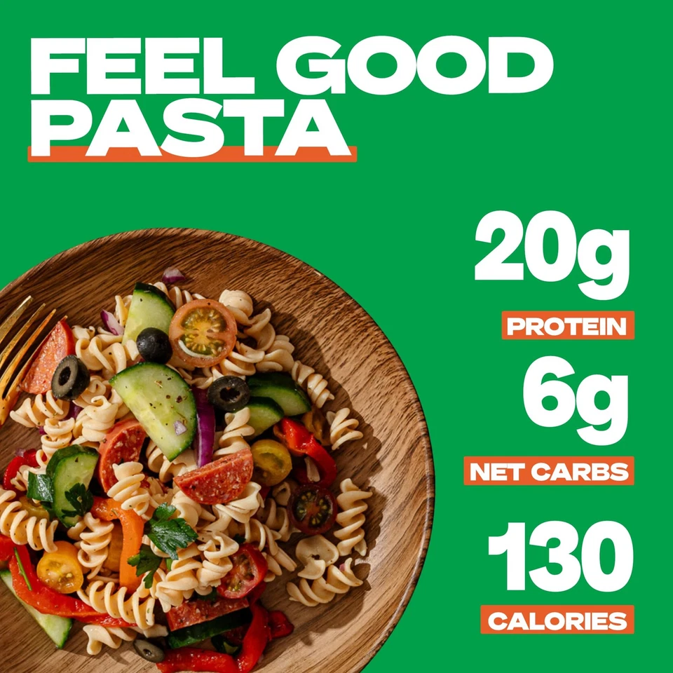 Keto Pasta Fusilli - High Protein Gluten-Free Plant-Based Lupini Noodles - Image 2 of 4