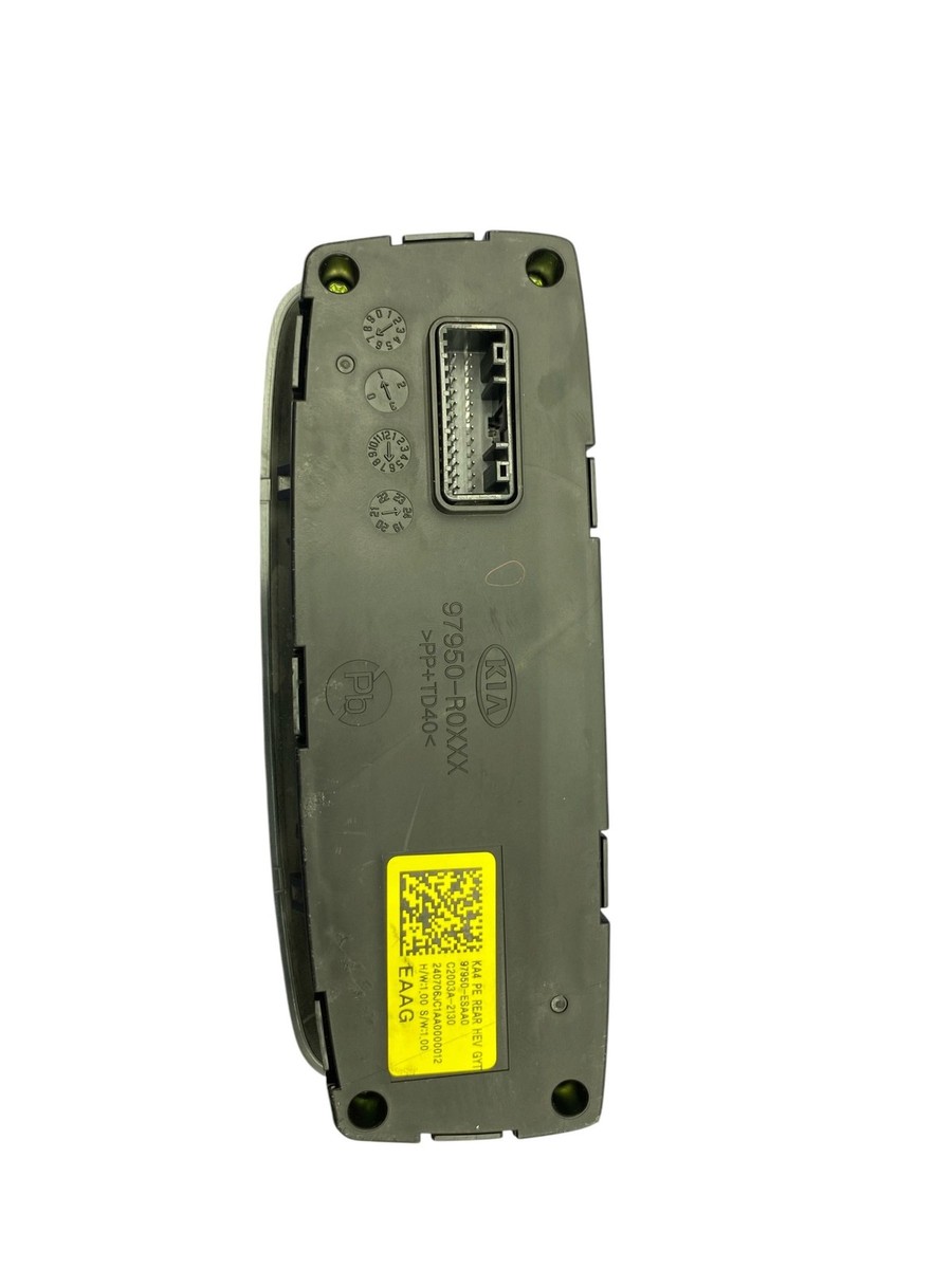 2025-2026 KIA CARNIVAL REAR HEATER CLIMATE CONTROL SWITCH | TAUPE