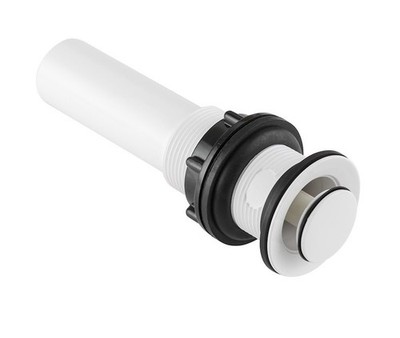American Motorhome RV 5th Wheel 1 1/2" White Pop Up Sink Waste DF-PU202-WT