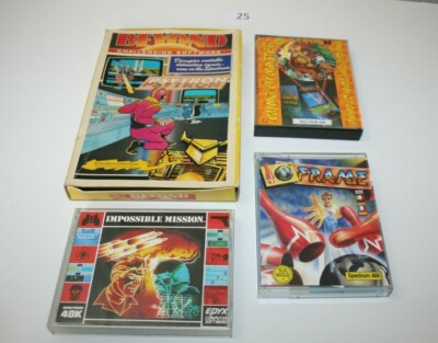 4 ZX Spectrum Game Tapes - Psytron Kung-Fu Master 10th Frame Impossible Mission