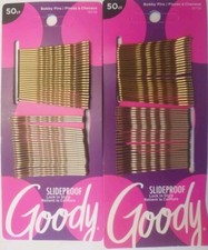 Goody Bobby Pins Bronze 50ct Slideproof Lock In Style 2020 2 Packs Of 50
