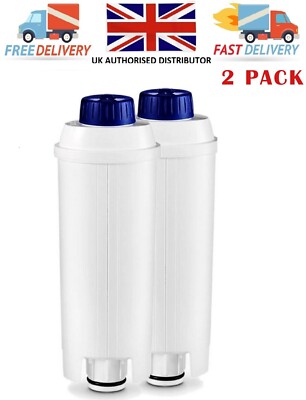 2x Kompatibler Filter DeLonghi DLS C002 SER3017 5513292811 9310926 8004399327252