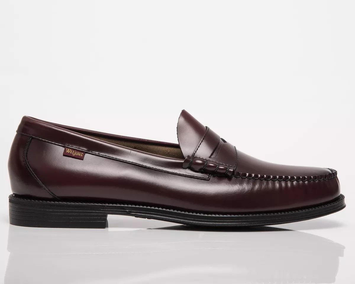 G.H. Bass & Co Weejuns II Larson Moc Penny Men wine leather