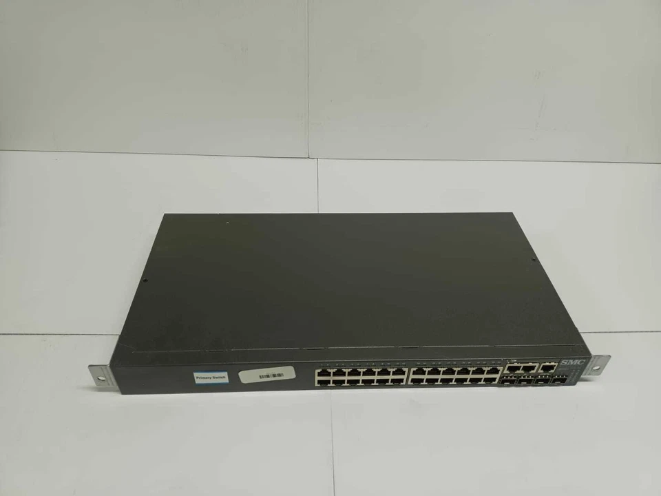SMC8126L2 24 Port Network PRIMARY Switch - Image 2 of 2