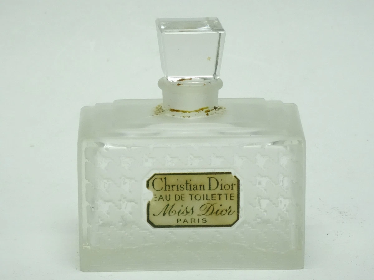 Christian Dior Miss Dior Perfume - Vintage 54ml Partial Contents Eau de  Toilette EDT Splash Bottle