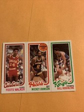 60 Foots walker 113 Mickey Johnson 130 Bill Robinzine,,1980 81 Topps Cb21